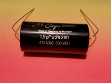 MUNDORF MCAP SUPREME CLASSIC 1,8 μf 600V condensatore HIGH END per crossover audio