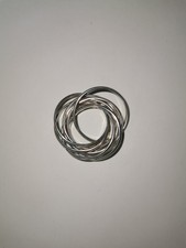 Anello Intreccio / Multi fedina - Argento 925 - 8 Anelli / Puzzle Ring Silver