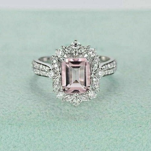 Anello donna aureola smeraldo