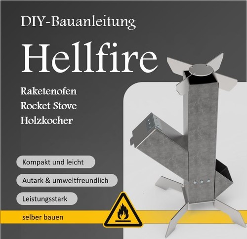 Kit stufa razzo - stufa, "hellfire"