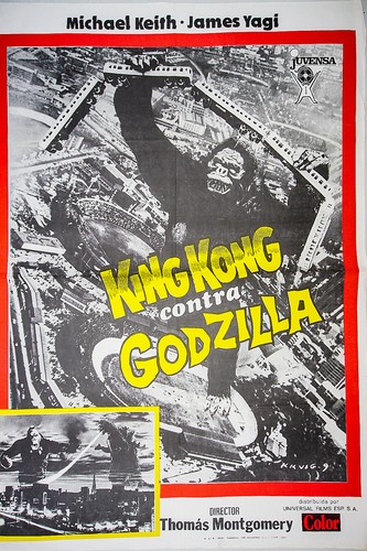 King kong godzilla - king, poster