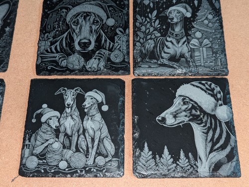 Whippet set sottobicchieri - set,