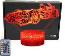 F1 Race Sports Car 3D Illusion