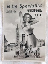 cartolina - CREMONA - le 3 specialità T.T.T. - viaggiata