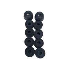 COPPIA CUFFIE  PER TESTINE STERZO FIAT 500 F L R G + 8 GOMMINI  AMMORTIZZAT ANT