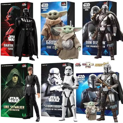 Figure star wars mandalorian - figure,