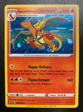 Pokémon Center UK Promo Card Special Delivery Charizard SWSH075
