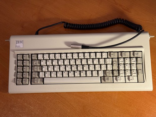 Tastiera vintage ibm modello - modello, f
