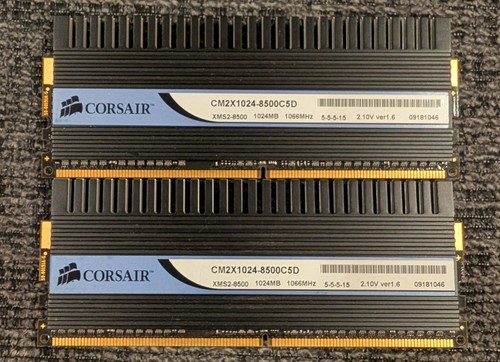 Corsair dominator 2x1 - 2, gb
