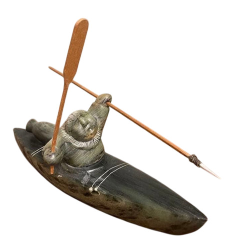 Eskimo inuit kayak - eskimo, "