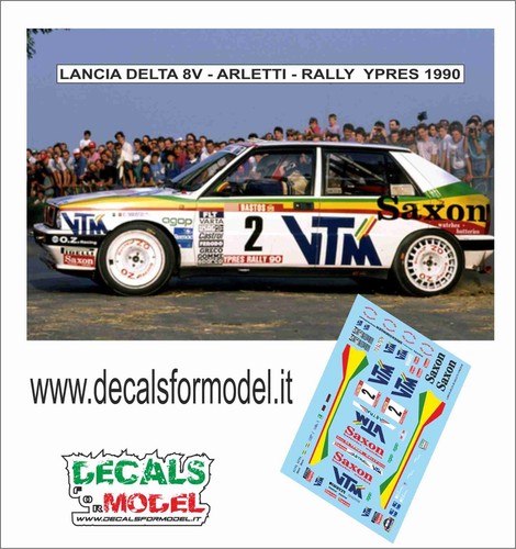Decals lancia delta 8v - lancia,