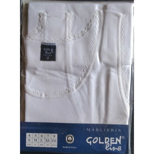 Canotte bimba golden - canotte, line