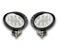2x 12/24V ovale LED 24W luce
