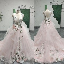 Abiti da sposa bohemien rosa