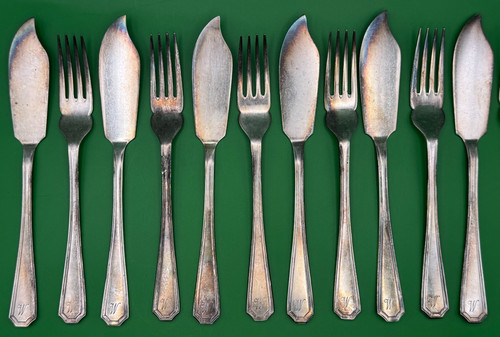 Fish knives forks - 6,