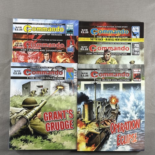 Commando comic 5193 5198 - commando, 5193-5198