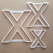 Tagliabiscotti Lettera X