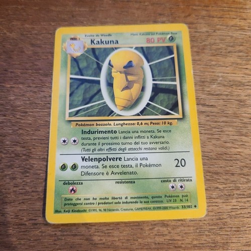 Kakuna 102 set base carta - 33/102,