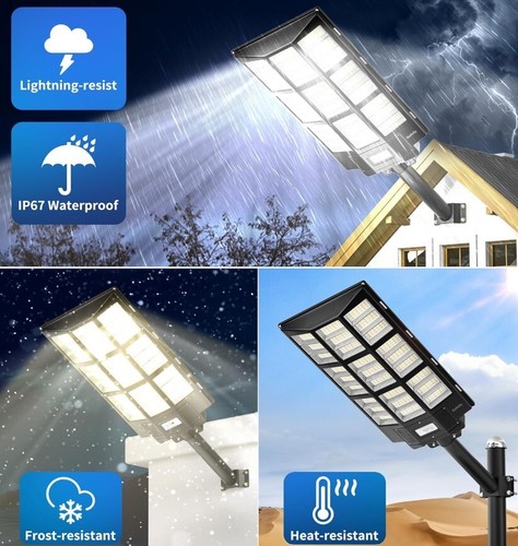 Lampione stradale faro solare - lampione,