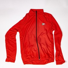 Maglia Ciclismo Manica Lunga Rossa Cycling Winter Jersey XL