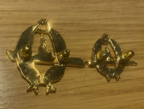 Submarine office uniform badge - submarine,
