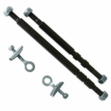 HMParts Pocket Bike Mini Bike 2 Tempi 49 cc Assale Posteriore Assi Set 10 mm