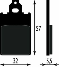 COPPIA PASTIGLIE FRENO