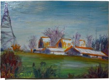 ORIGINALE█OLIO█PITTURA█F