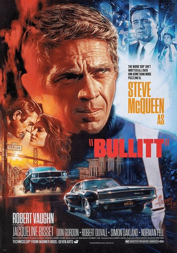 Bullitt poster - (1968),