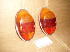 FARO POSTERIORE VOLKSWAGEN MAGGIOLONE-trasparente -coppia- AUTO D'EPOCA