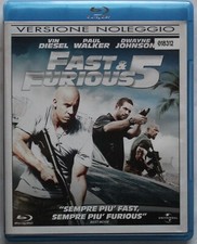 FAST & FURIOUS 5 con Vin Diesel e Paul Walker BLU RAY