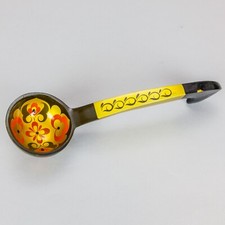 Mestolo legno laccato russo -