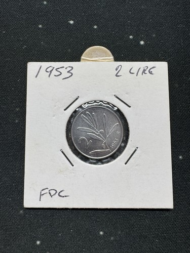 Lire 1953 fdc - 2,