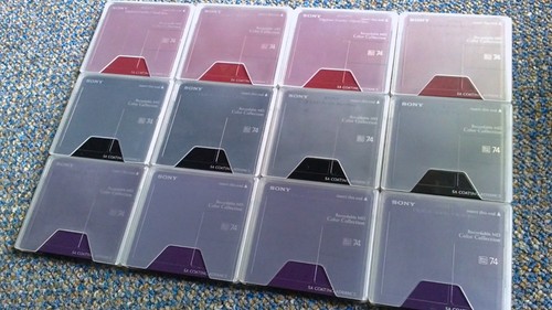 Minidisc sony color - sony,