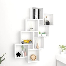 vidaXL Mensola Parete a Cubo