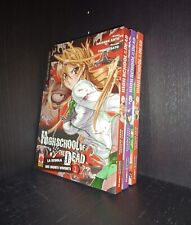 HIGHSCHOOL OF THE DEAD Seq. 1-3 - Come Nuovi - Manga Panini Comics 2013