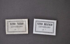 Enologia Vino Nero Bianco Etichetta Lambrusco Levizzano Castelvetro Modena 1800