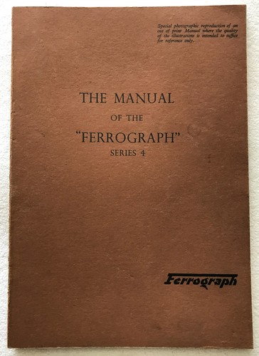 Manuale del ferrografo - il,