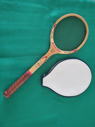 Racchetta tennis legno vintage - legno,