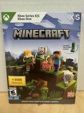 Minecraft Xbox Series X|S Xbox One | 3500 Minecoin e codice digitale con adesivo