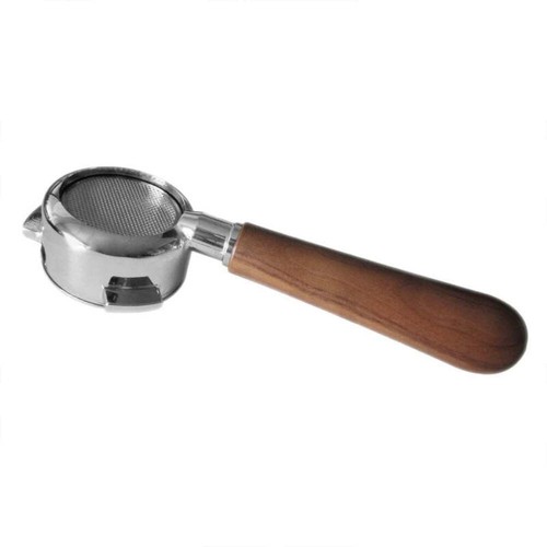 Portafiltro manico noce - portafiltro,