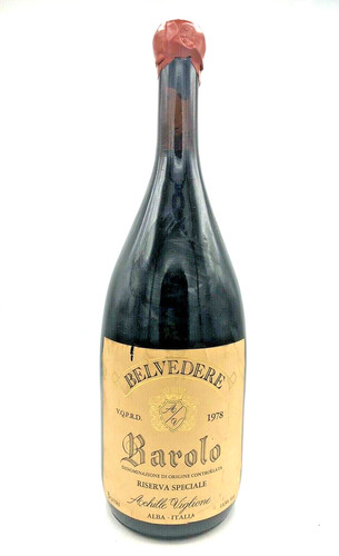 Vintage vino rosso barolo - vino,