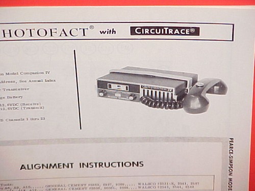 1968 pearce simpson radio - cb,