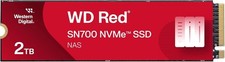 SSD NVMe WD Red SN700 2TB 3400MB/s - WDS200T1R0C-68BDK0 - per NAS, archiviazione elevata