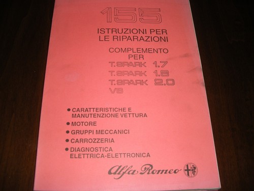 Alfa romeo manuale delle - alfa, "manuale