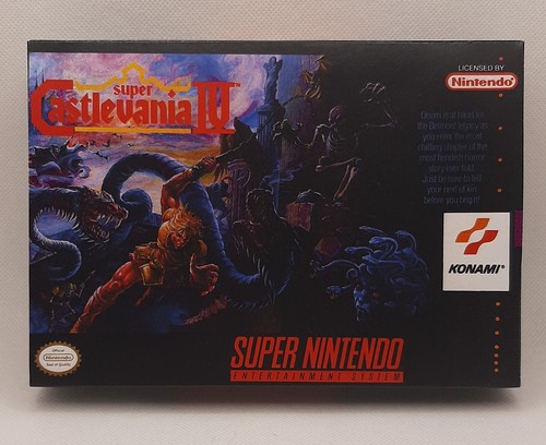 Snes super castlevania - snes,