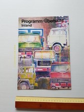 Magirus-Deutz Autocarri modelli 1973 depliant tedesco originale