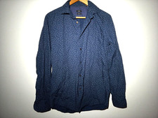 Camicia uomo OVS a fiori Taglia L colore blu in slim fit outfit blue floreale