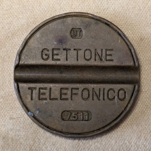 Gettone telefonico 7511 - telefonico,