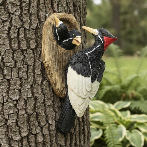 Picchio finto albero - picchio,